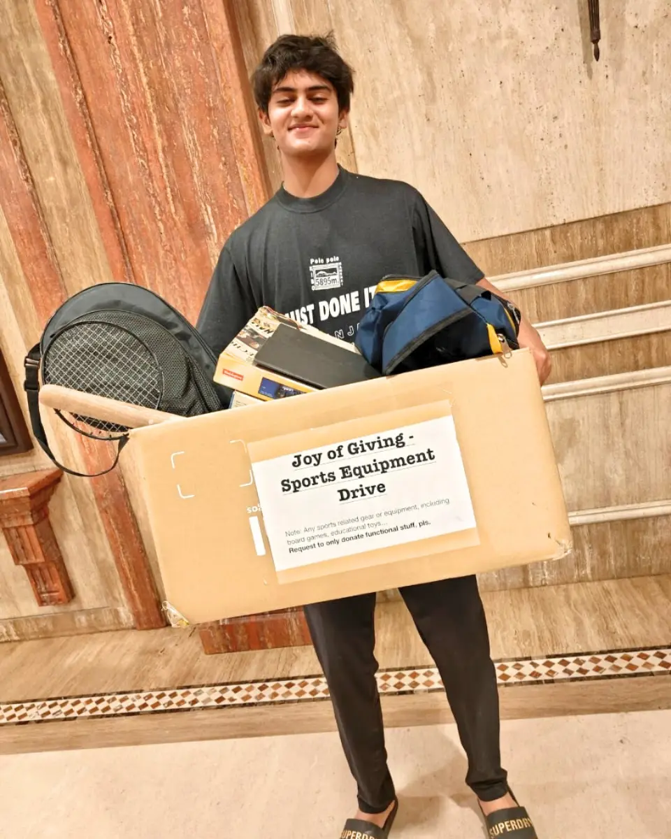Joy Of Giving Sports Campaign